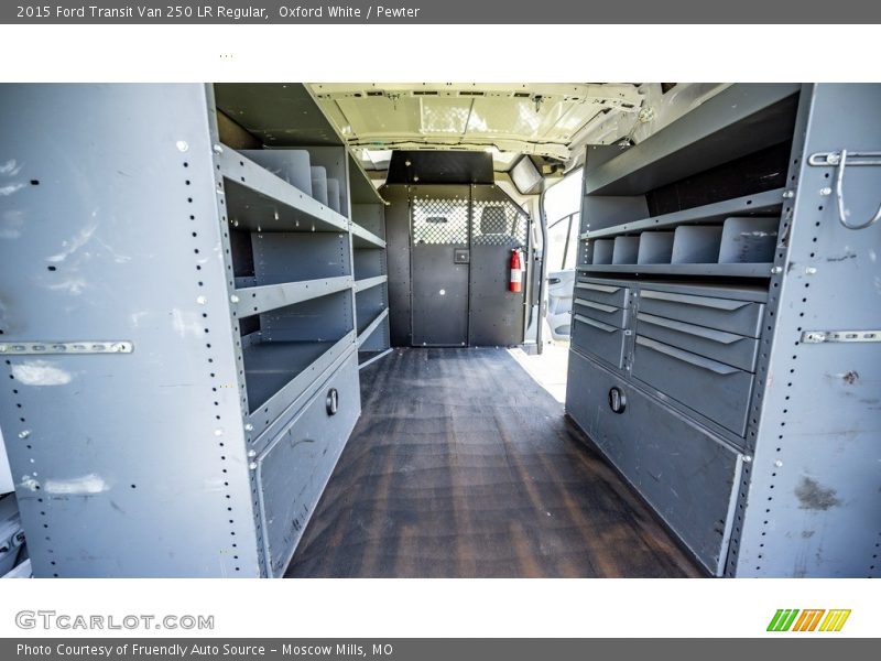 Oxford White / Pewter 2015 Ford Transit Van 250 LR Regular