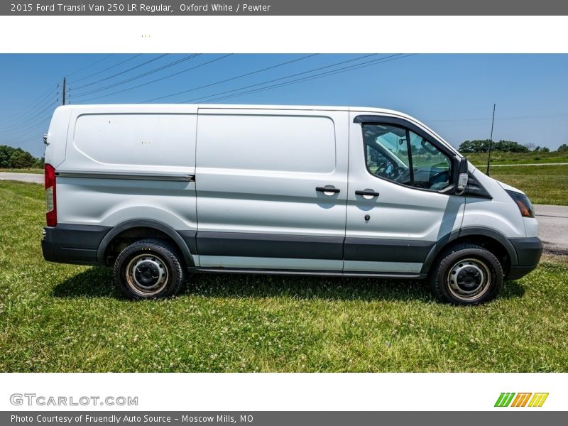 Oxford White / Pewter 2015 Ford Transit Van 250 LR Regular