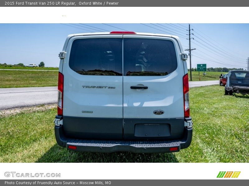 Oxford White / Pewter 2015 Ford Transit Van 250 LR Regular