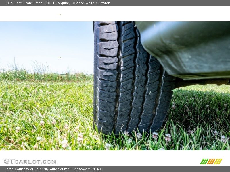 Oxford White / Pewter 2015 Ford Transit Van 250 LR Regular