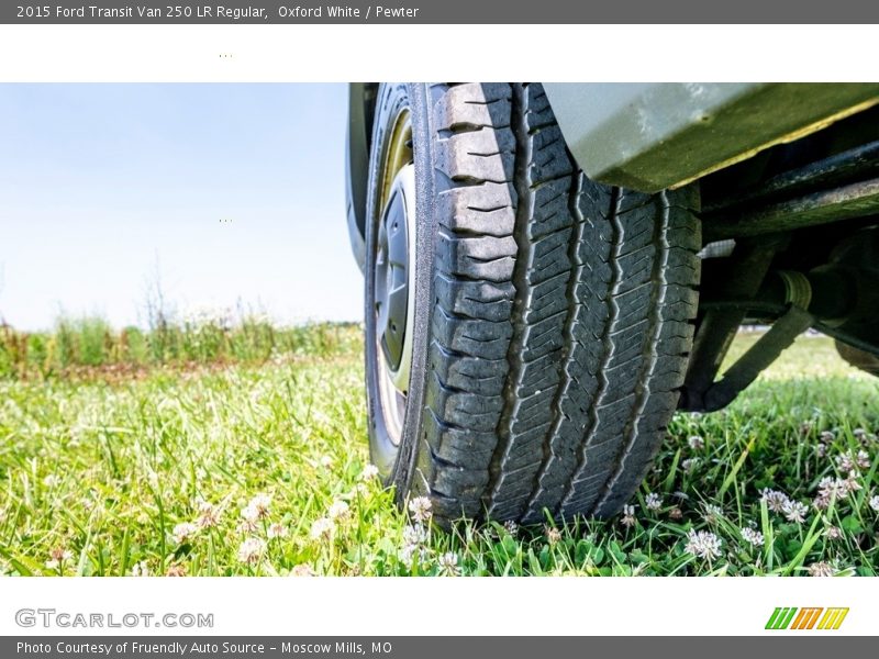 Oxford White / Pewter 2015 Ford Transit Van 250 LR Regular
