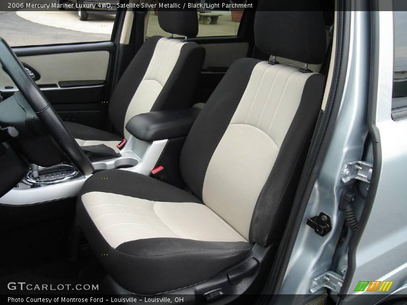 Satellite Silver Metallic / Black/Light Parchment 2006 Mercury Mariner Luxury 4WD