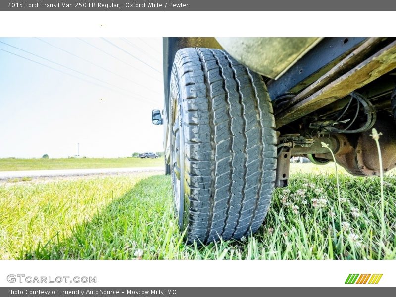Oxford White / Pewter 2015 Ford Transit Van 250 LR Regular