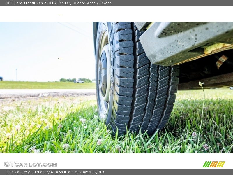 Oxford White / Pewter 2015 Ford Transit Van 250 LR Regular