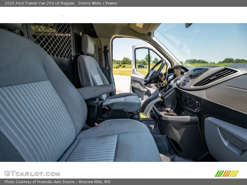 Oxford White / Pewter 2015 Ford Transit Van 250 LR Regular