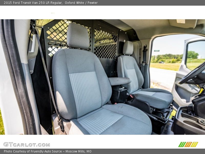 Oxford White / Pewter 2015 Ford Transit Van 250 LR Regular