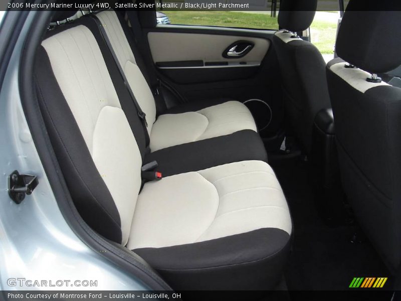 Satellite Silver Metallic / Black/Light Parchment 2006 Mercury Mariner Luxury 4WD