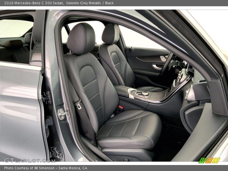 Selenite Grey Metallic / Black 2019 Mercedes-Benz C 300 Sedan