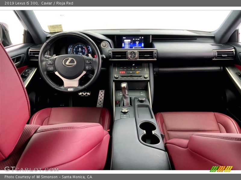 Front Seat of 2019 IS 300