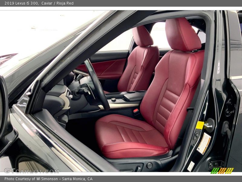 Front Seat of 2019 IS 300