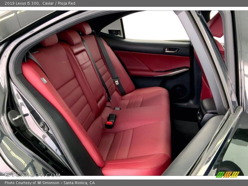Rear Seat of 2019 IS 300