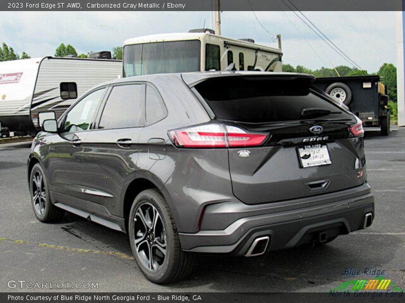 Carbonized Gray Metallic / Ebony 2023 Ford Edge ST AWD