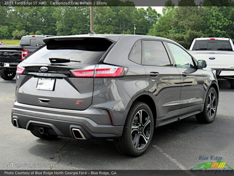 Carbonized Gray Metallic / Ebony 2023 Ford Edge ST AWD