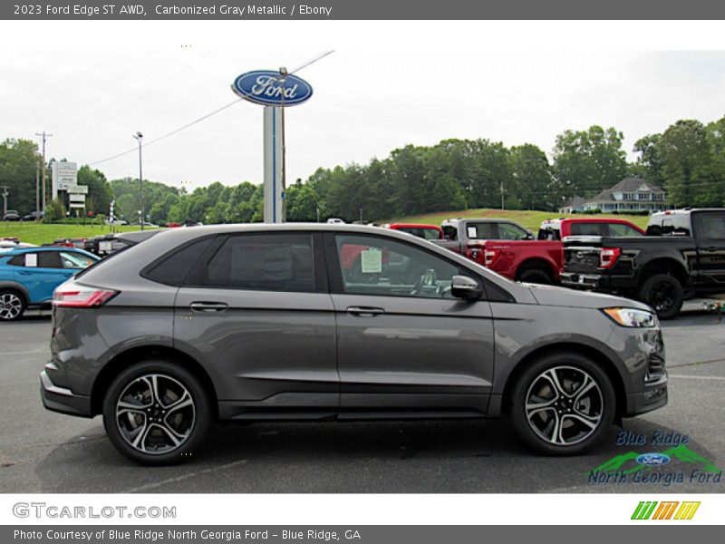 Carbonized Gray Metallic / Ebony 2023 Ford Edge ST AWD