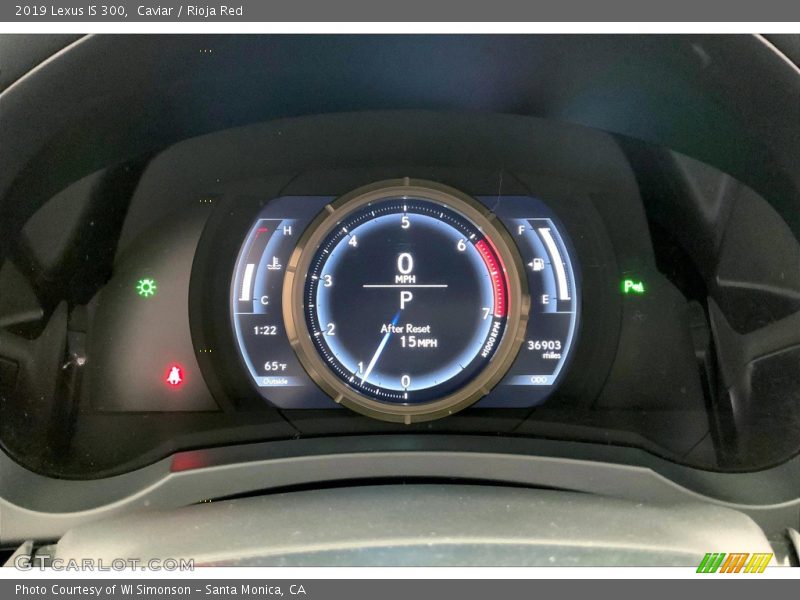  2019 IS 300 300 Gauges