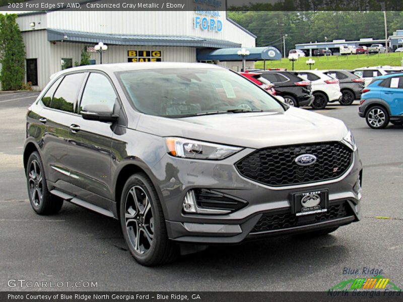 Carbonized Gray Metallic / Ebony 2023 Ford Edge ST AWD