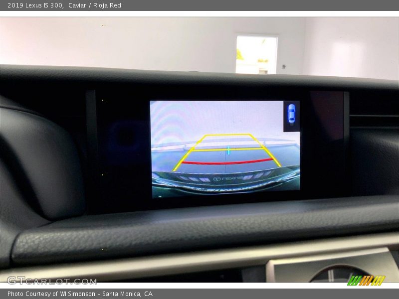 Caviar / Rioja Red 2019 Lexus IS 300