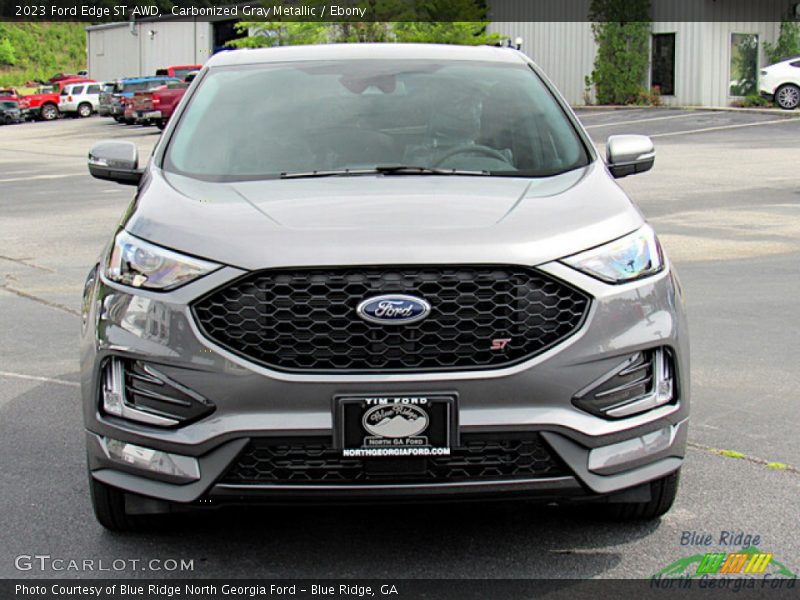 Carbonized Gray Metallic / Ebony 2023 Ford Edge ST AWD