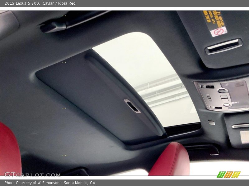 Sunroof of 2019 IS 300