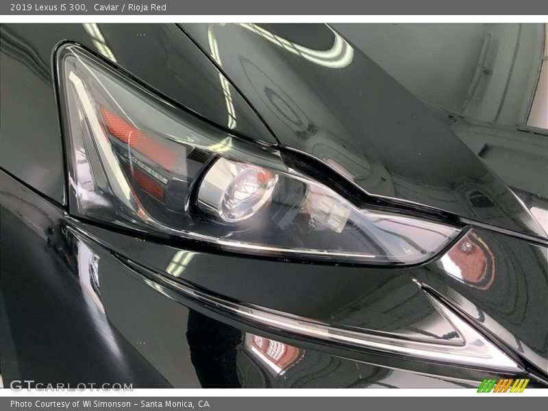 Caviar / Rioja Red 2019 Lexus IS 300