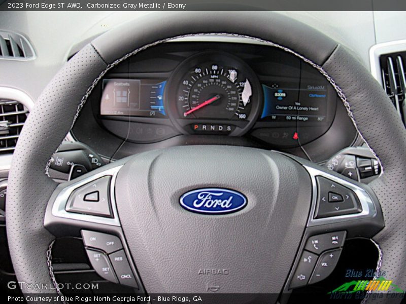 Carbonized Gray Metallic / Ebony 2023 Ford Edge ST AWD