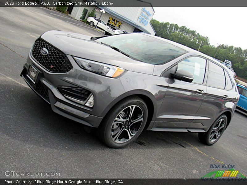 Carbonized Gray Metallic / Ebony 2023 Ford Edge ST AWD