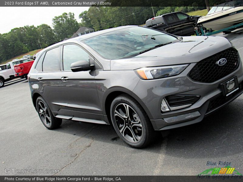 Carbonized Gray Metallic / Ebony 2023 Ford Edge ST AWD