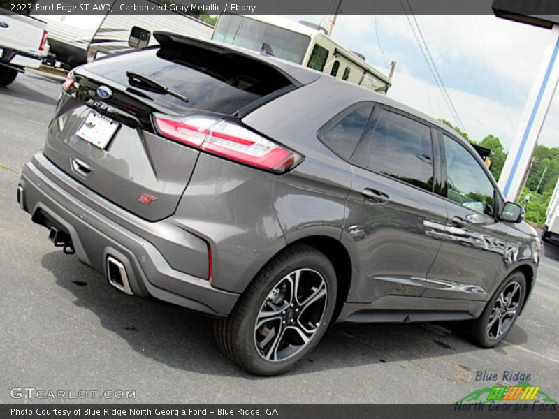 Carbonized Gray Metallic / Ebony 2023 Ford Edge ST AWD