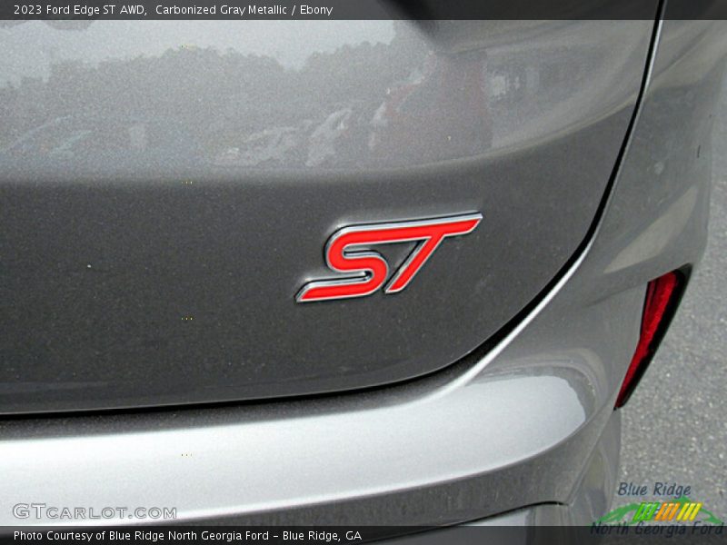 Carbonized Gray Metallic / Ebony 2023 Ford Edge ST AWD