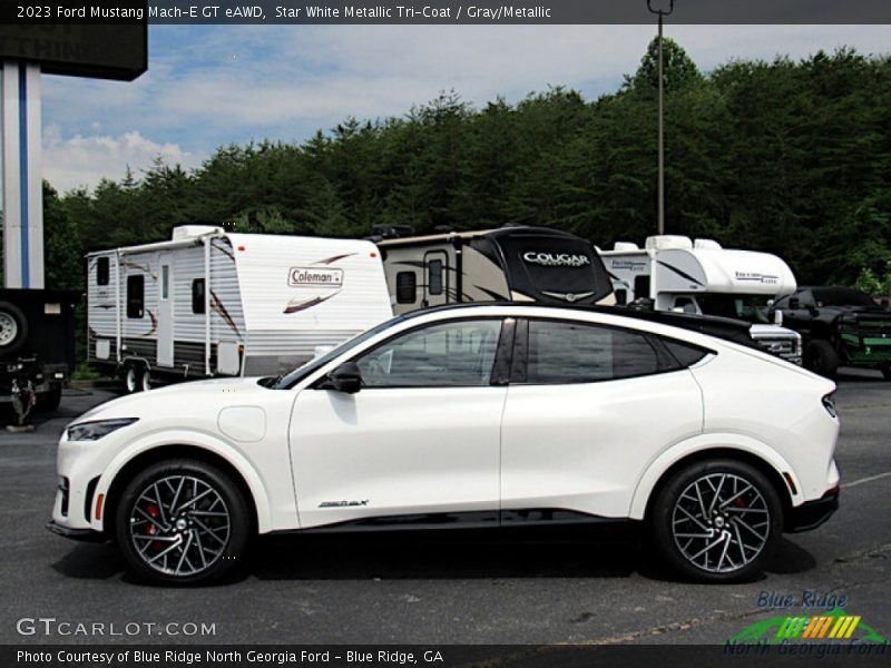  2023 Mustang Mach-E GT eAWD Star White Metallic Tri-Coat