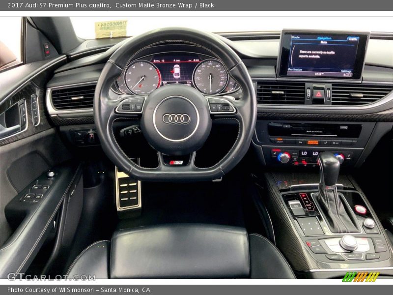Dashboard of 2017 S7 Premium Plus quattro
