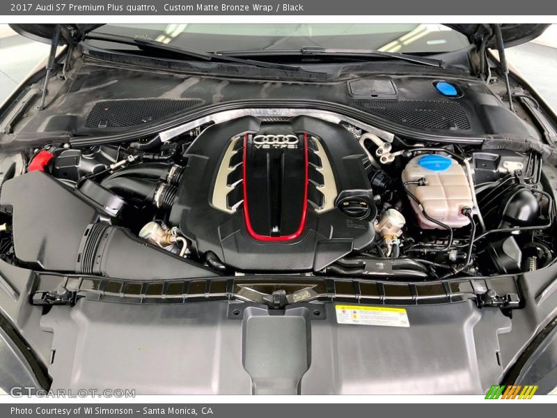  2017 S7 Premium Plus quattro Engine - 4.0 Liter TFSI Turbocharged DOHC 32-Valve VVT V8
