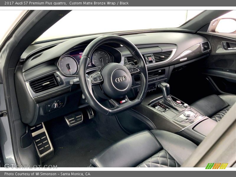 Black Interior - 2017 S7 Premium Plus quattro 