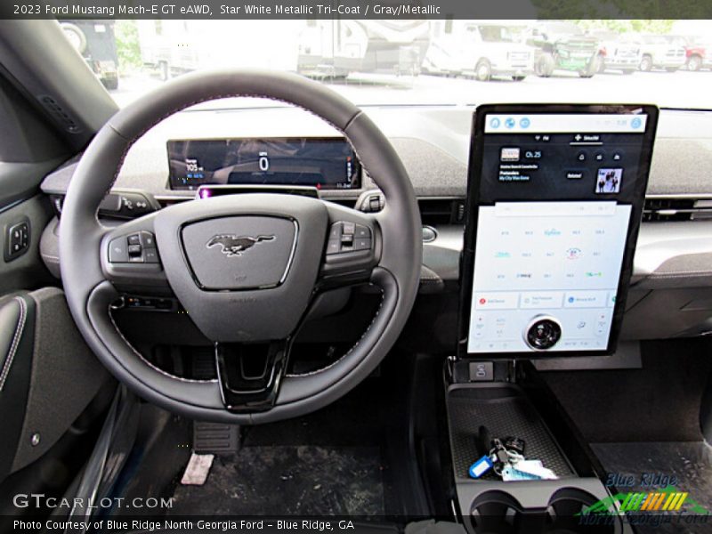  2023 Mustang Mach-E GT eAWD Steering Wheel