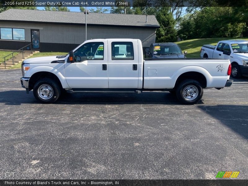 Oxford White / Steel 2016 Ford F250 Super Duty XL Crew Cab 4x4