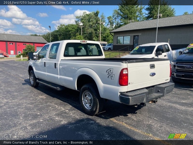 Oxford White / Steel 2016 Ford F250 Super Duty XL Crew Cab 4x4
