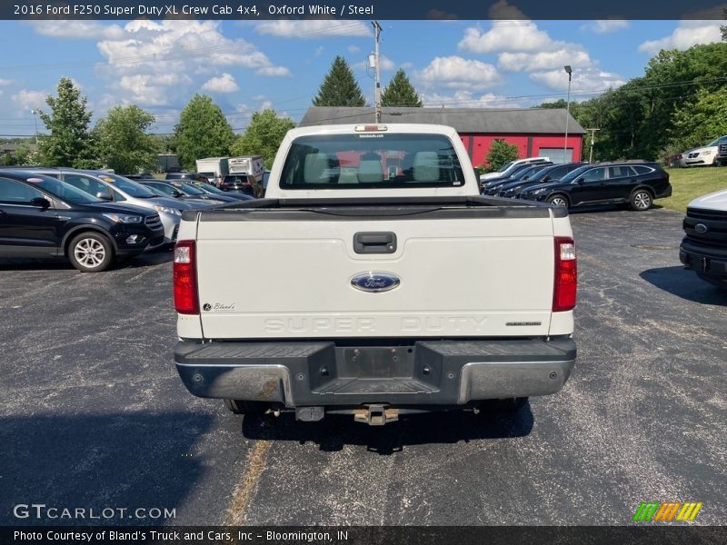 Oxford White / Steel 2016 Ford F250 Super Duty XL Crew Cab 4x4