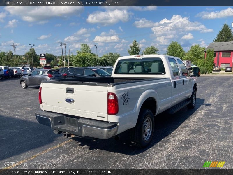 Oxford White / Steel 2016 Ford F250 Super Duty XL Crew Cab 4x4