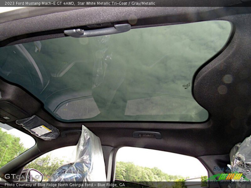 Sunroof of 2023 Mustang Mach-E GT eAWD