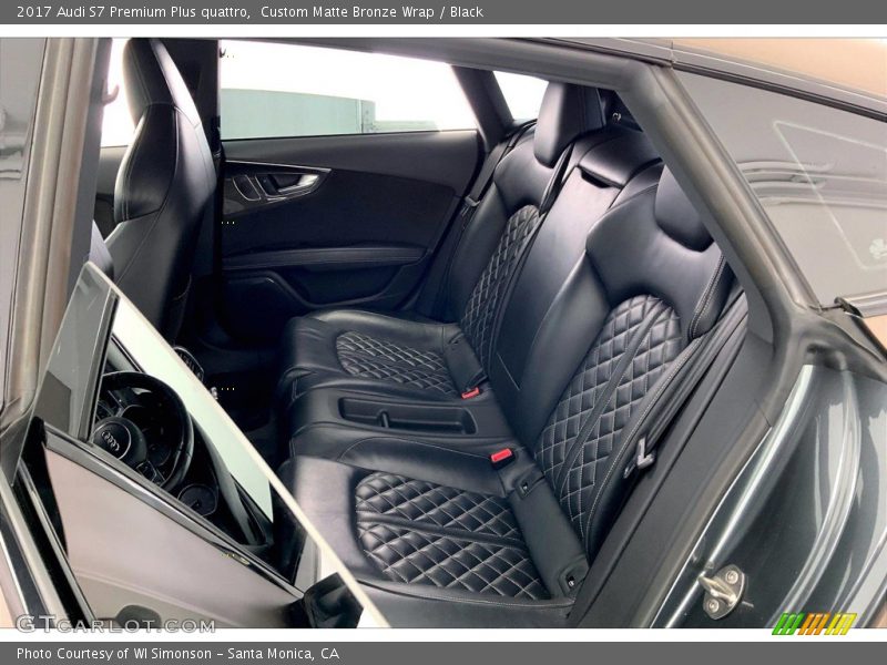 Rear Seat of 2017 S7 Premium Plus quattro