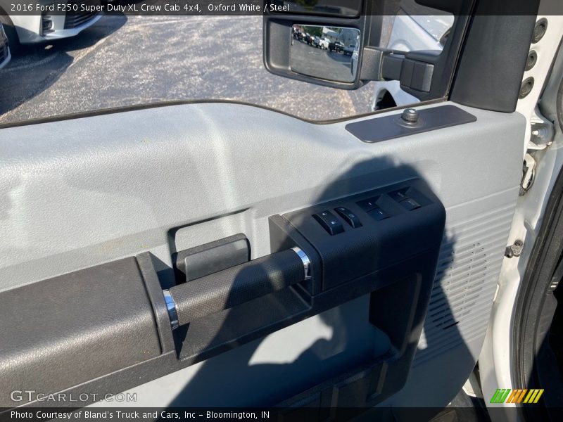 Oxford White / Steel 2016 Ford F250 Super Duty XL Crew Cab 4x4