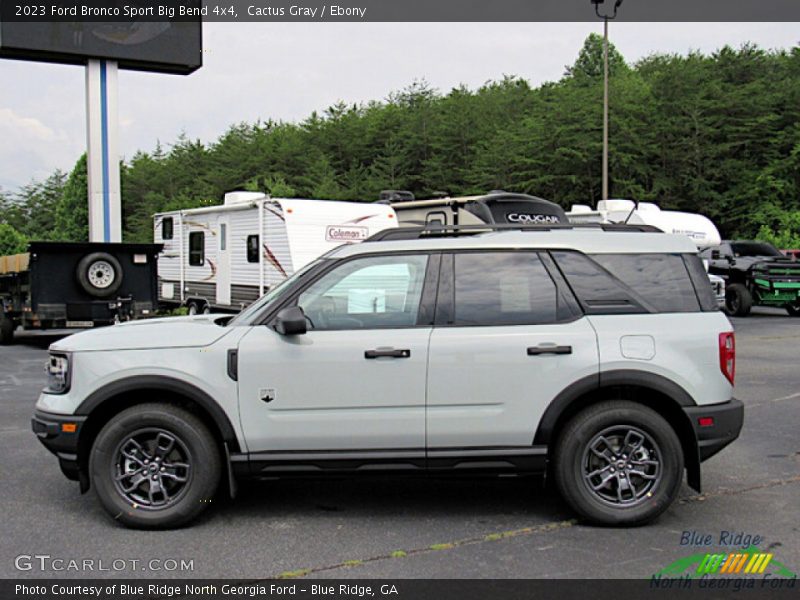 Cactus Gray / Ebony 2023 Ford Bronco Sport Big Bend 4x4