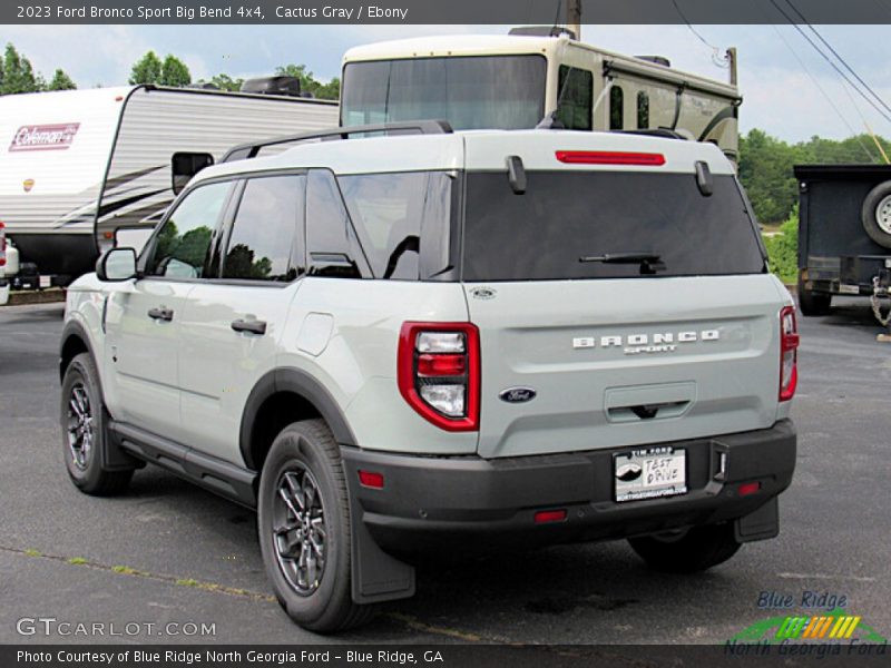 Cactus Gray / Ebony 2023 Ford Bronco Sport Big Bend 4x4