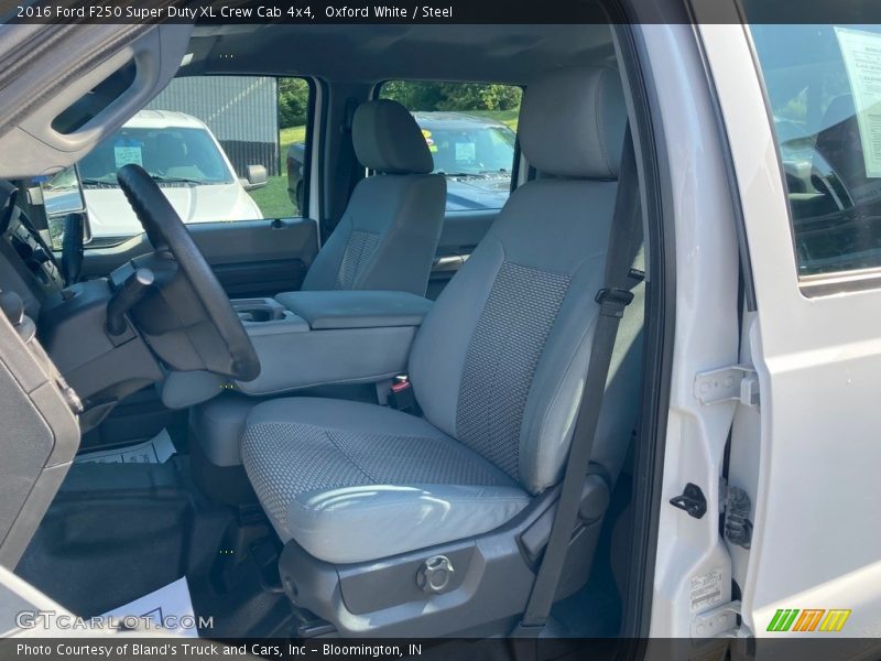 Oxford White / Steel 2016 Ford F250 Super Duty XL Crew Cab 4x4