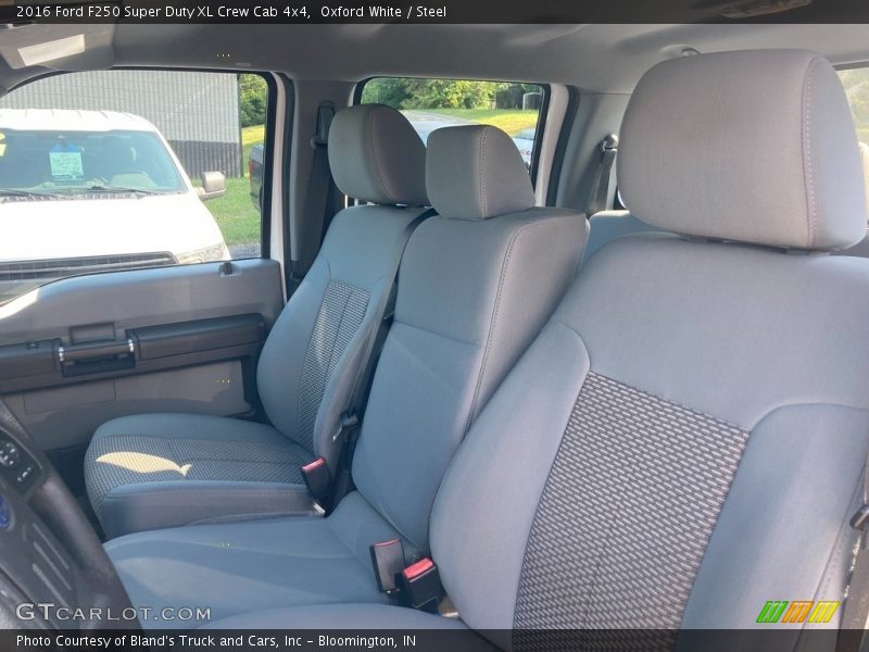 Oxford White / Steel 2016 Ford F250 Super Duty XL Crew Cab 4x4