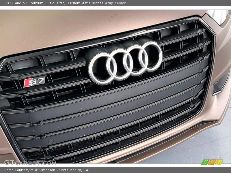  2017 S7 Premium Plus quattro Logo