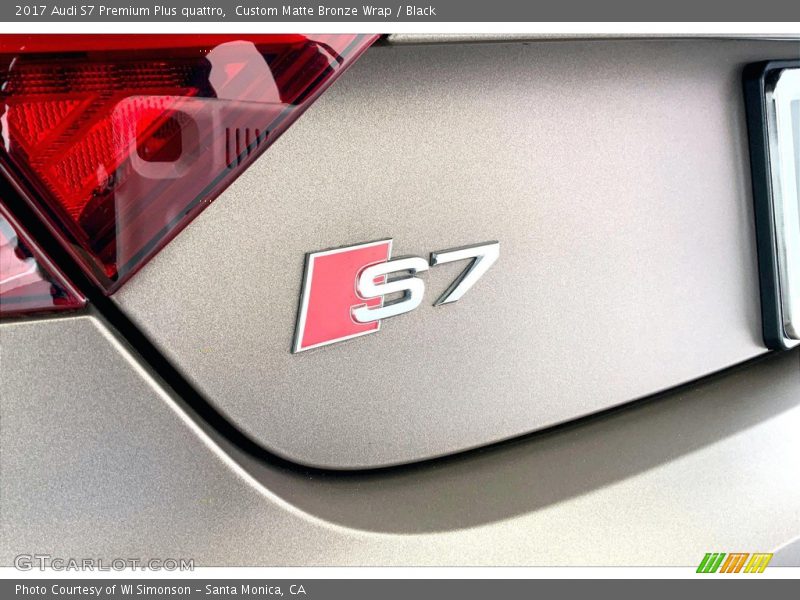  2017 S7 Premium Plus quattro Logo