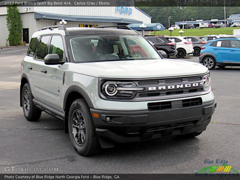 Cactus Gray / Ebony 2023 Ford Bronco Sport Big Bend 4x4