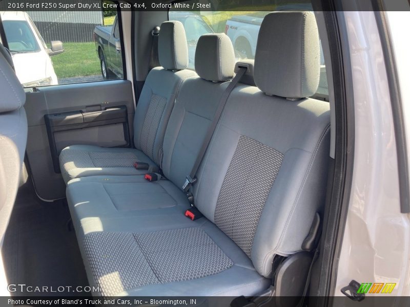Oxford White / Steel 2016 Ford F250 Super Duty XL Crew Cab 4x4