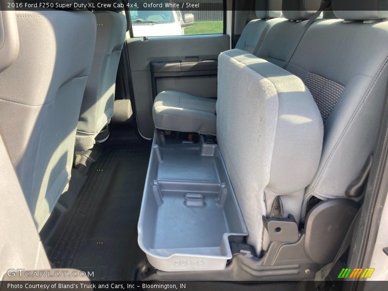 Oxford White / Steel 2016 Ford F250 Super Duty XL Crew Cab 4x4